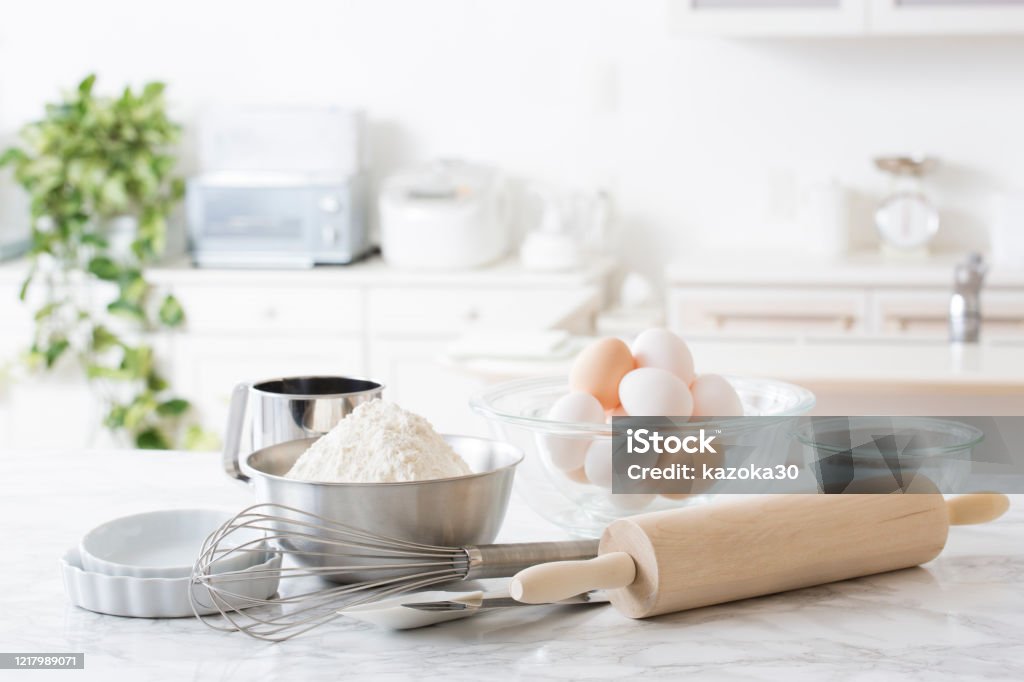 Making Bread Background Kitchen Backgroundbread Making Stock Photo - Download Image Now ...