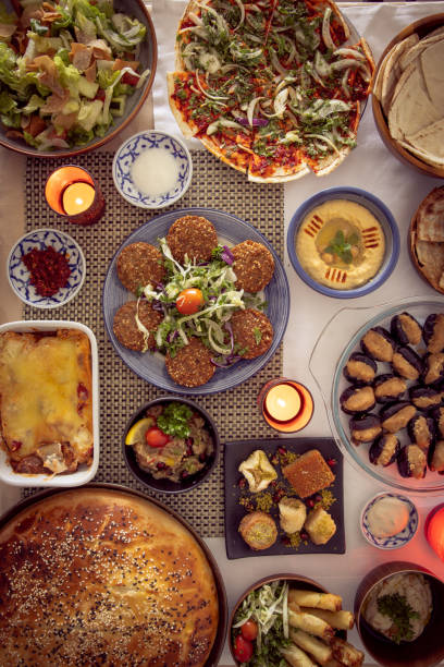 istock Middle Eastern Muslim Food for Ramadan 1217997219
