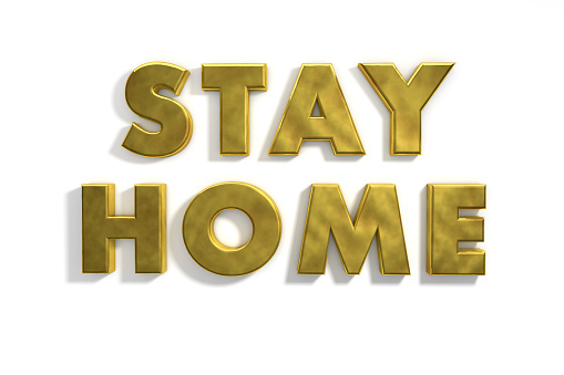Stay At Home call to action