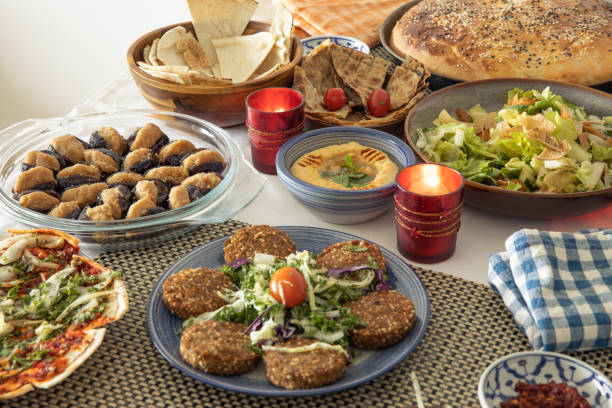 istock Middle Eastern Muslim Food for Ramadan 1217998672