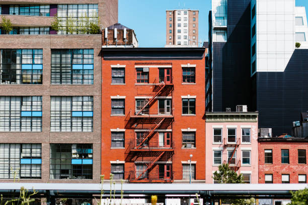 istock Monochromatic New York Buildings 1218003431