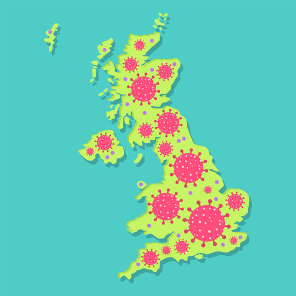 istock Viral epidemic in United Kingdom 1218004479