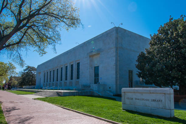 istock The Folger Shakespeare Library on Capitol Hill locked down 1218007855