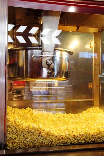 glass popcorn machine