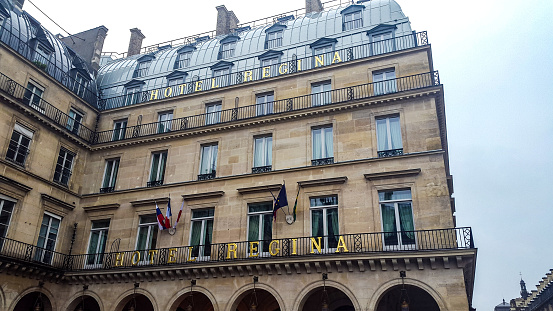 In February 2016, rich tourists were staying at the Regina Hotel in Paris in France
