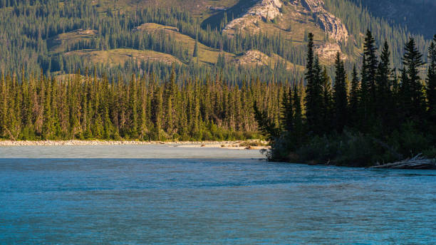 istock landscape over the Yellowhead Highway, Alberta, Canada 1218014919