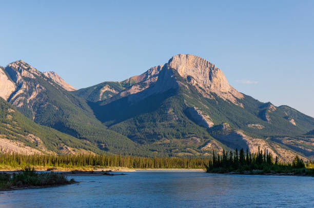 istock landscape over the Yellowhead Highway, Alberta, Canada 1218015305