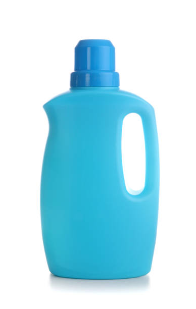 istock Washing powder in blue plastic bottle 1218017106