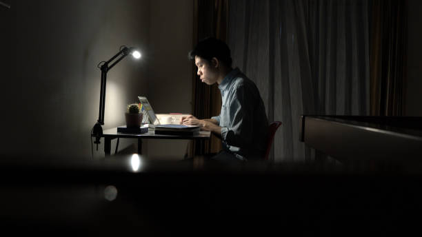 istock Southeast asian man working from home 1218017623