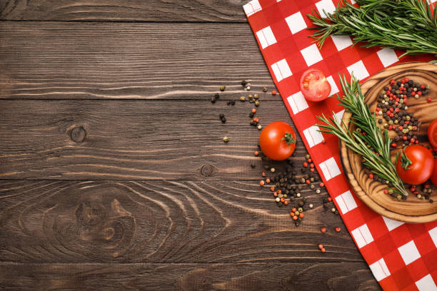 istock Red cherry tomatoes and seasoning 1218034833