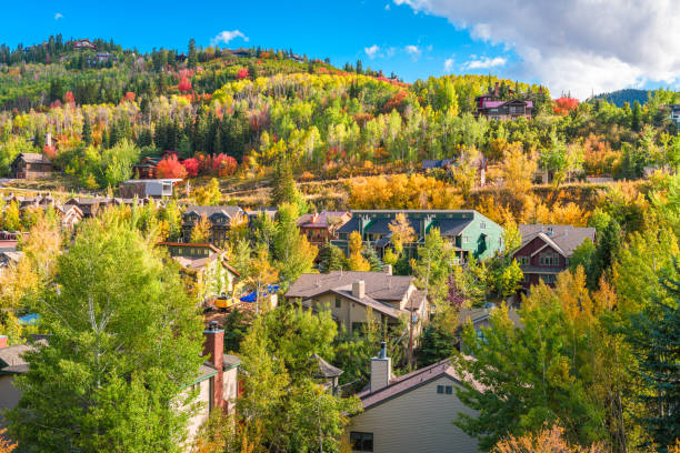 istock Park City, Utah, USA 1218040373