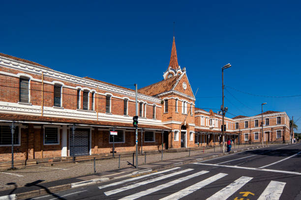 istock Antique train station in Campinas city. 1218041423