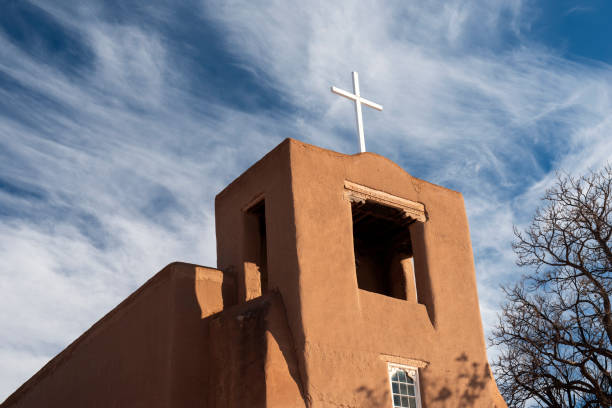 istock San Miguel Chapel in historic Santa Fe 1218051073