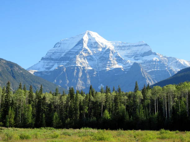 istock The snow capped Robson Mount view 1218053553