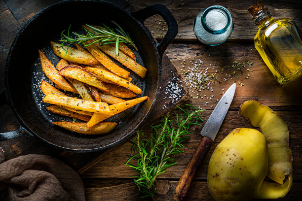 Batata Sauteé Dourada: Sabor e Praticidade na Sua Mesa - receita deliciosa profissional - passo 1