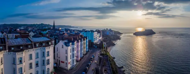 Photo of Summer morning in Tenby, Wales