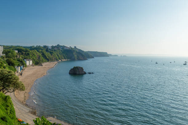 istock Summer morning in Tenby, Wales 1218057615