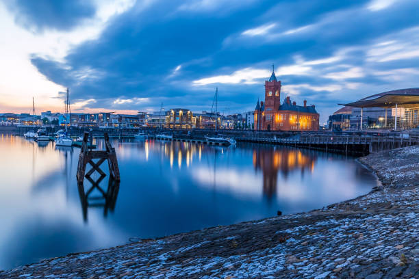 pierhead w: cardiff - cardiff wales bay uk zdjęcia i obrazy z banku zdjęć