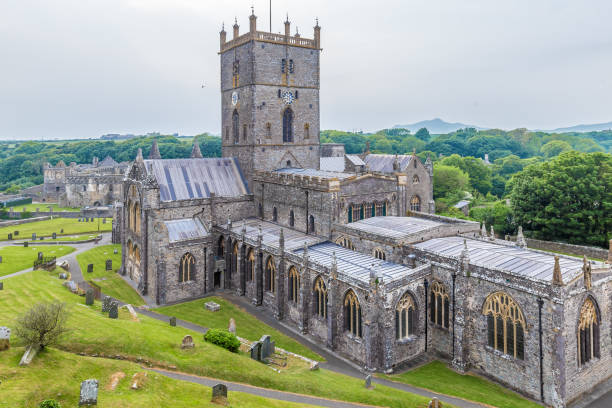 istock View of St Davids cathedral in Wales 1218061764