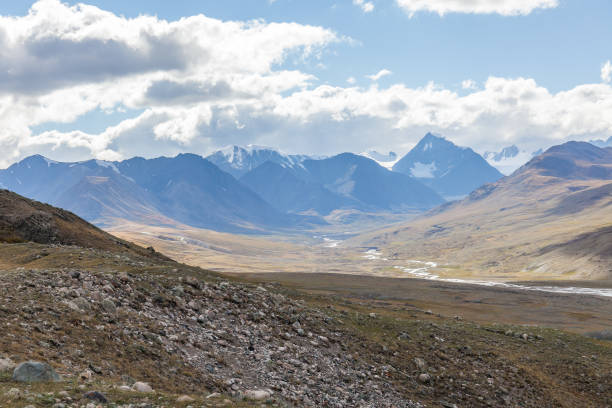 istock Altai Tavan Bogd National Park in Bayar-Ulgii, Mongolia. 1218068148