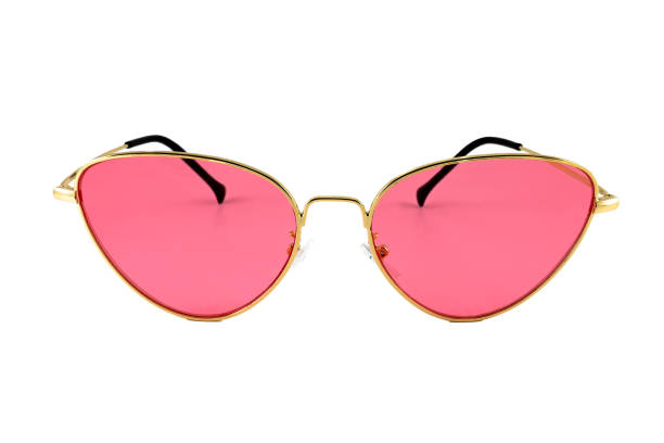 istock Pink Cat Eye Sunglasses Isolated on White 1218072635