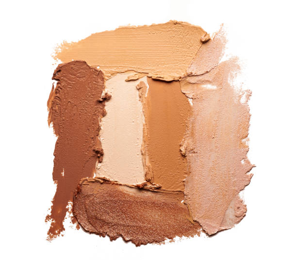 istock Make-up matte concealer foundation CC or BB-cream powder on white isolated background 1218073070