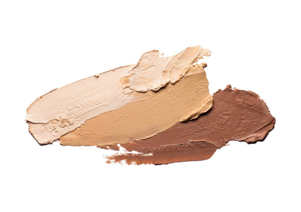 istock Make-up matte concealer foundation CC or BB-cream powder on white isolated background 1218076552