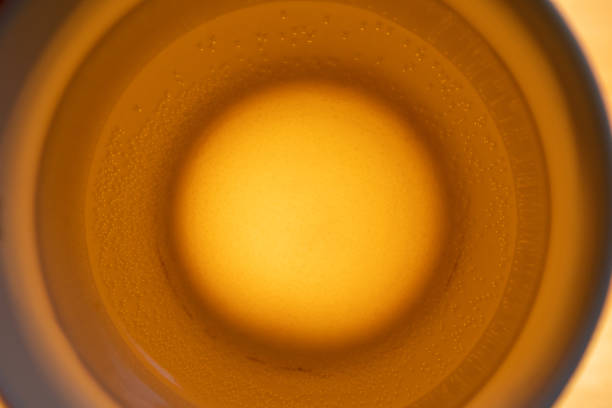 istock Air bubbles in a cup of tea. 1218080039