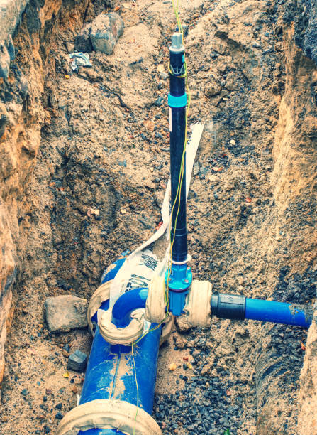 istock Valve with press reduction in drink water delivery system. 1218089597