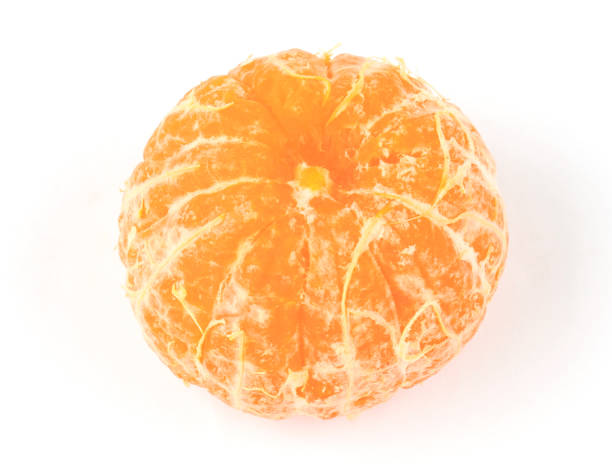 istock Fresh ripe tangerines on white 1218090034
