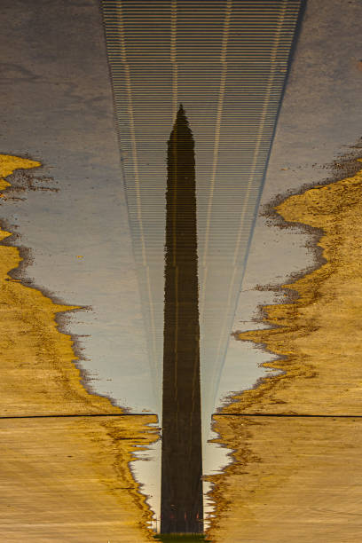 istock Ghost of the Washington Monument in the Reflecting Pool 1218099610