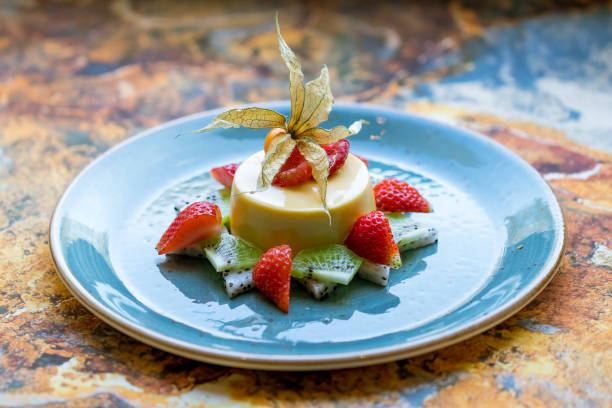istock Panna cotta with passion fruit 1218105413