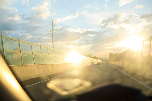 istock Driving on a roadtrip with Akubra hat on dashboard 1218107281