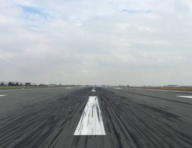 istock Close up of a runway 1218108231