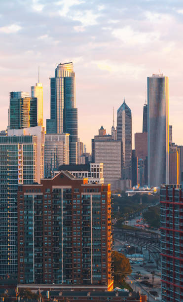 istock Chicago skyscrapers skyline 1218110779