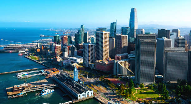 istock Downtown San Francisco aerial view 1218110789
