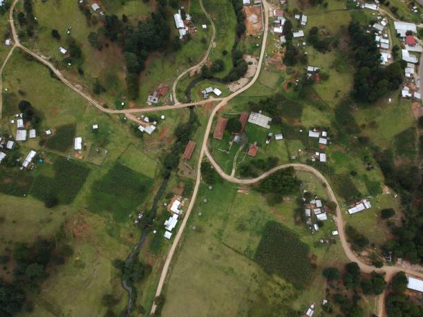 istock Aerial shot of magic town 1218120017