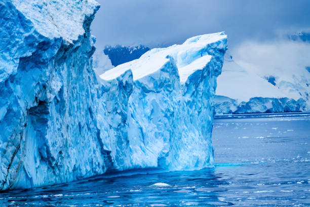 istock Iceberg Snow Mountains Blue Glaciers Dorian Bay Antarctica 1218126163