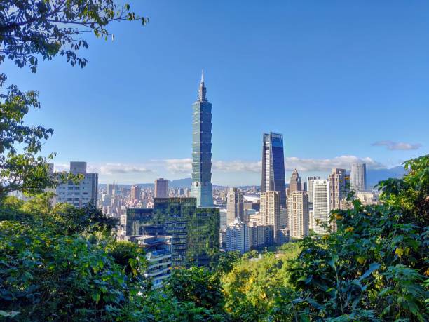istock Viewpoint in the heights of Taiwan 1218132263