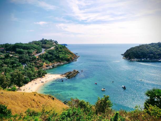istock Rocky landscape with Phuket beach 1218132600