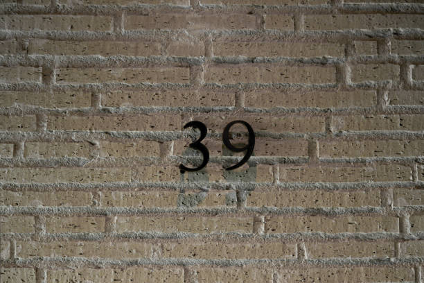 Wall decorated with the letters 