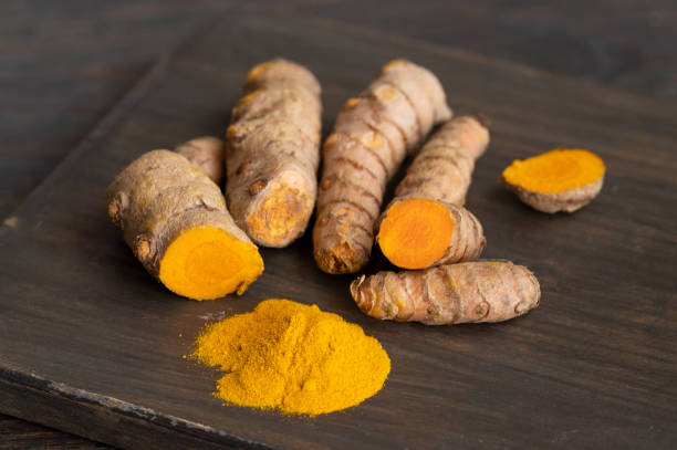istock Turmeric root for cooking and alternative medicine 1218142708
