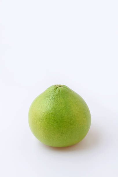 istock Pomelo fruit cure thirst sour and sweet taste. isolated on white background. 1218149183
