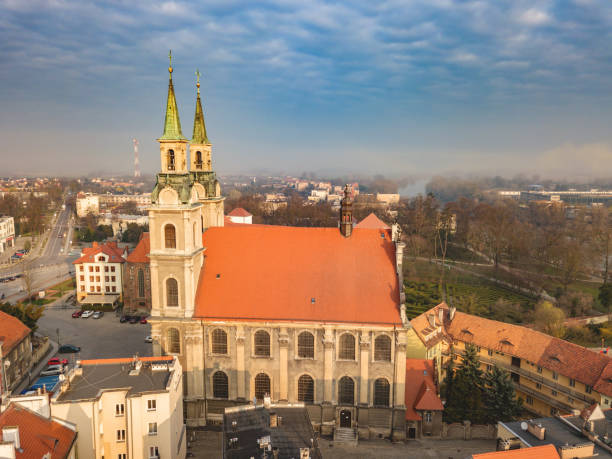 istock Holy Cross Church in Brzeg 1218149455