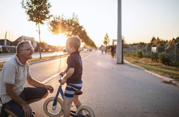 istock Bicycling with my Grandpa 1218158314
