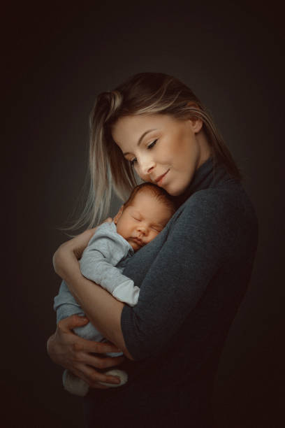 istock Mother and her baby boy 1218159153