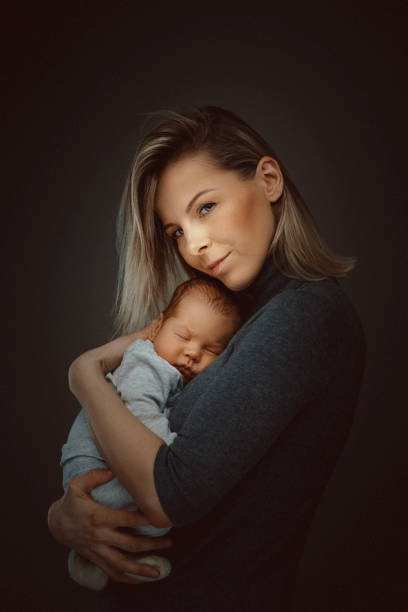 istock Mother and her baby boy 1218159472