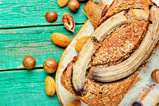 istock Delicious banana bread 1218162323