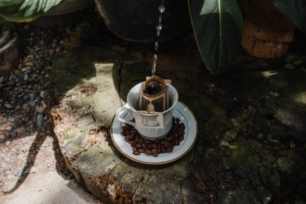 istock Arabica drip coffee bags 1218165167