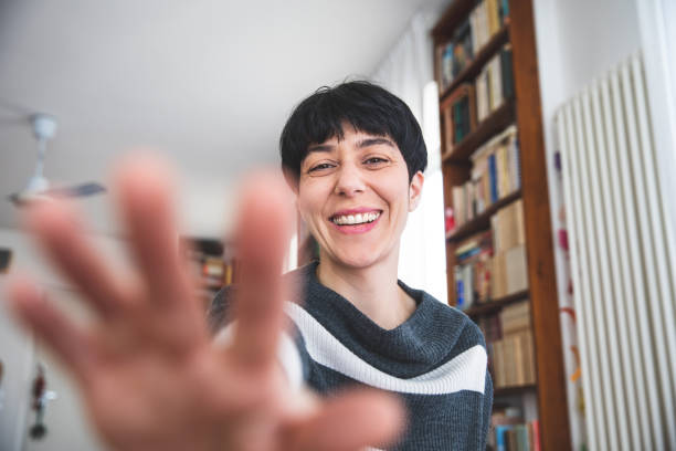 istock Social relations at Covid19 social distancing times 1218175827